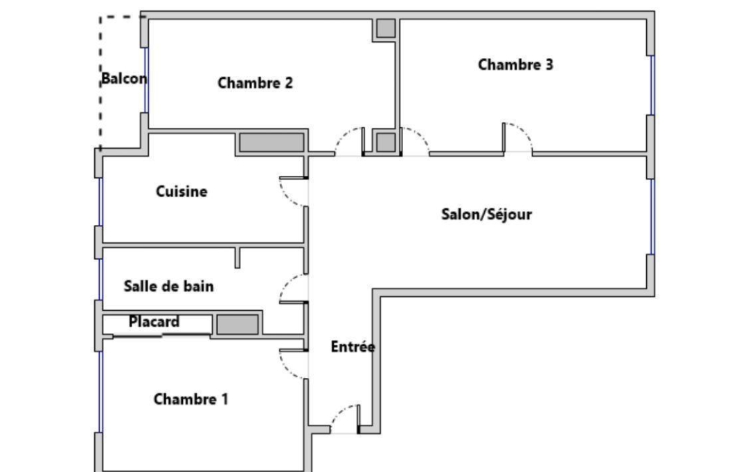 RENTAL EXPERT IMMOBILIER : Appartement | AUBERVILLIERS (93300) | 68 m2 | 1 350 € 